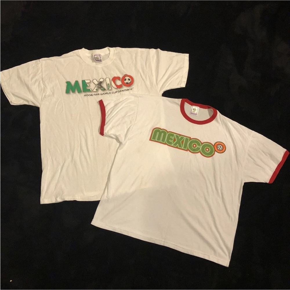 2006 FIFA World Cup Mexico lot of 2 Shirts